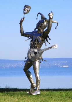 Joker sculpture life size